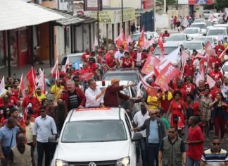 Rui Costa conclui caravana após visita a 16 cidades