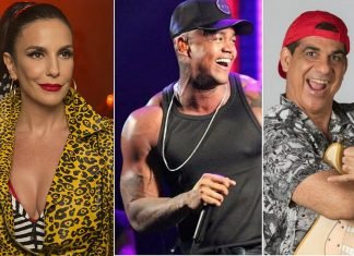 Domingo (3) terá Ivete, Durval, Harmonia e Léo Santana sem cordas; veja programação