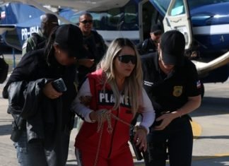 Apontada como maior traficante da Bahia é levada para Salvador com forte aparato policial