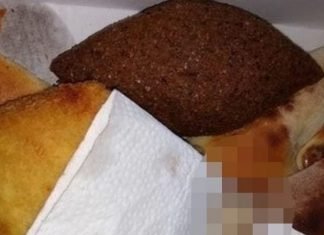 Funcionário de lanchonete decepa o dedo e cliente encontra pedaço humano em esfirra