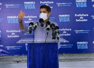 Sem previsão para retomada da 3º fase do comércio, ACM Neto adianta retomada de atividades esportivas em clubes de Salvador