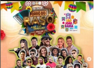 Prefeitura de Araci divulga grade do Forró do Raso 2022