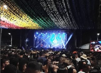 Arraiá do Capitão reune milhares de pessoas na praça 9 de Maio