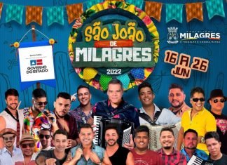 São João de Milagres de 2022 tem grade divulgada