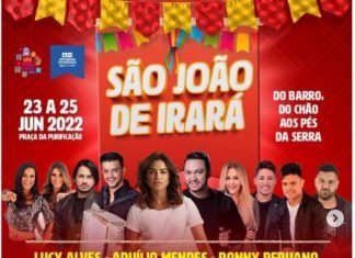 SÃO JOÃO 2022 EM IRARÁ, CONFIRA AS NOVIDADES: