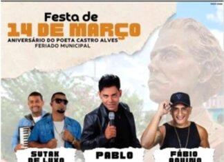 Cabaceiras do Paraguaçu recebe evento em homenagem à Castro Alves