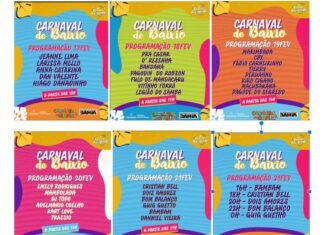PROGRAMAÇÃO COMPLETA DO CARNAVAL DE BAIXIO