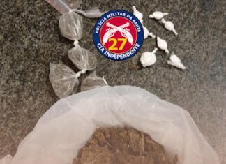 São Félix: homem é preso em flagrante portando drogas, diz polícia