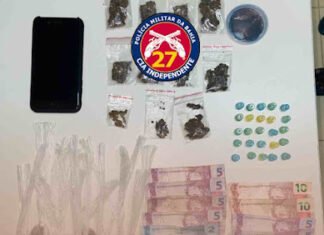 Cruz das Almas: dois homens são presos em flagrante com drogas