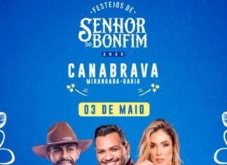 CONFIRA AS ATRAÇÕES DA FESTA DE SENHOR DO BONFIM EM CANABRAVA