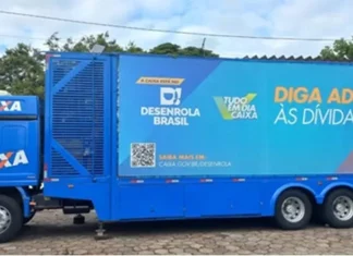 Teixeira de Freitas recebe caminhão Tudo em Dia CAIXA