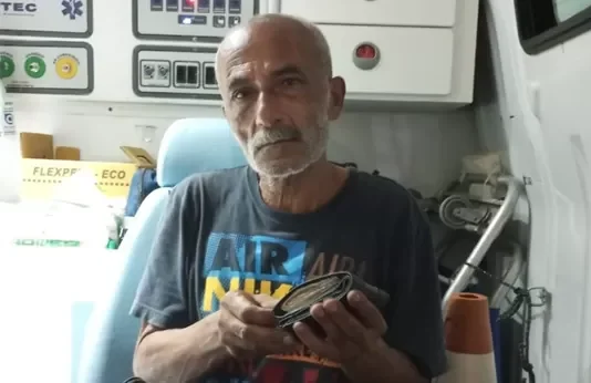 SAJ: Idoso é encontrado perambulando na BA-046; instituição procura por familiares