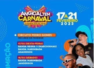 ANGICAL TEM CARNAVAL 2023, PREFEITURA DIVULGA ATRAÇÕES