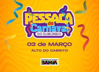 RESSACA DO CARNAVAL DO SUBÚRBIO PROMETE