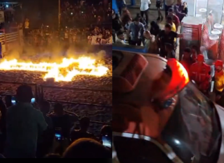 Dez pessoas ficam feridas após explosão de fogos em exposição agro na Bahia