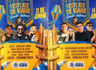 VEM AÍ OS FESTEJOS DE IGARA – SENHOR DO BONFIM 2024