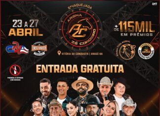 5ª Vaquejada da Arena Zé Cordeiro movimenta Anagé com shows e competições