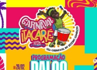 DIVULGADA PROGRAMAÇÃO DO CARNAVAL DE ITACARÉ 2025