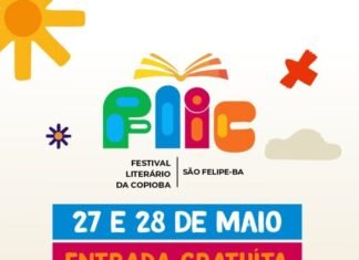São Felipe se prepara para receber o Festival Literário da Copioba nos dias 27 e 28 de maio