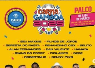 CARNAGAMBOA 2025: FOLIA IMPERDÍVEL