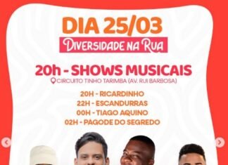 CONFIRA PROGRAMAÇÃO DA FESTA DE ITABERABA 2025