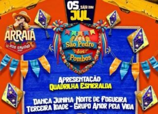 SÃO PEDRO DOS POMBOS 2025, ATRAÇÕES CONFIRMADAS