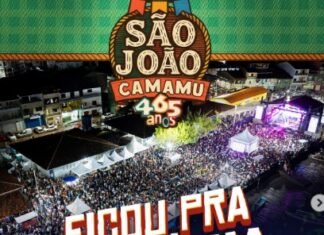 SÃO JOÃO DE CAMAMU, GRANDE SUCESSO