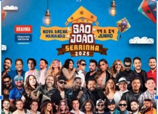 LIBERADO PROGRAMAÇÃO SÃO JOÃO DE SERRINHA 2025