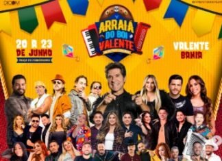 ARRAIÁ DO BOI VALENTE ESTÁ CONFIRMADO
