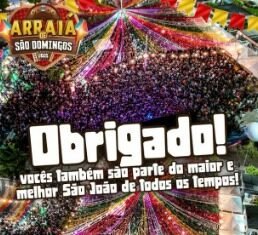 ARRAIÁ DE SÃO DOMINGOS 2025 FOI SIMPLESMENTE INESQUECÍVEL